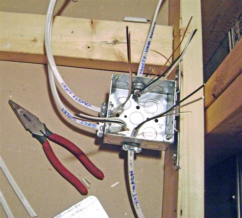 can you put a junction box in the ceiling|installing ceiling outlet box.